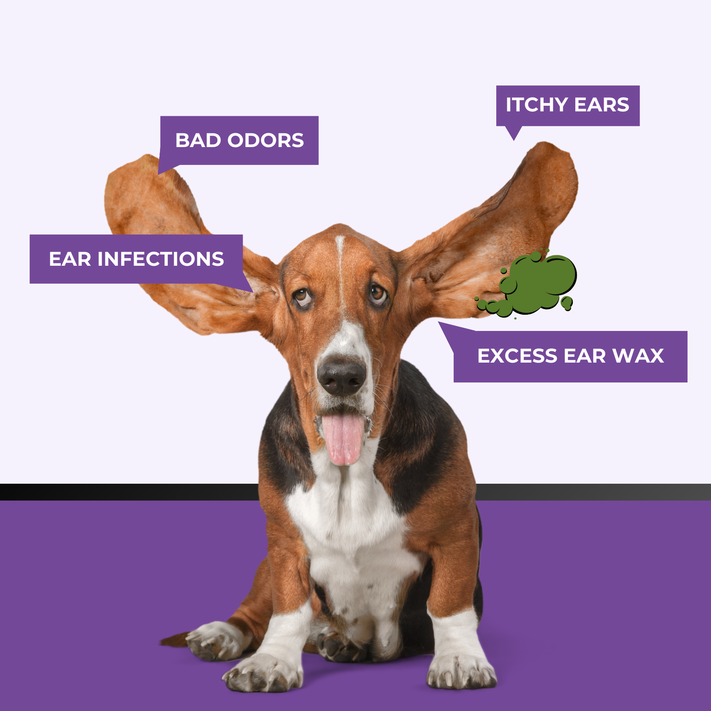 SILKY™ - Dog Ear Cleaning Finger Wipes (50pcs)
